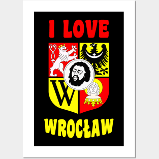 I love Wrocław - Poland Posters and Art